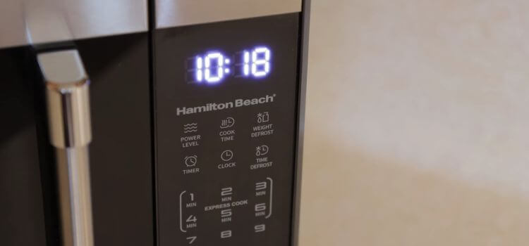 How To Set Clock On Hamilton Beach Microwave
