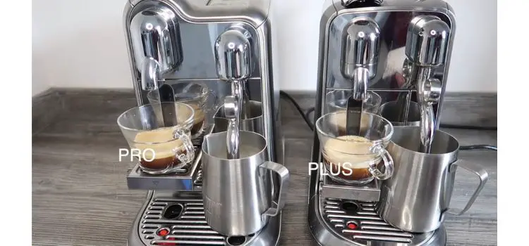 Nespresso Creatista Plus Vs Pro