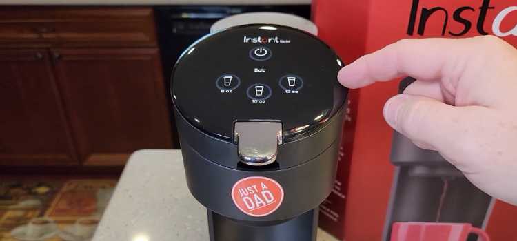 Instant Pod Coffee Maker Reset