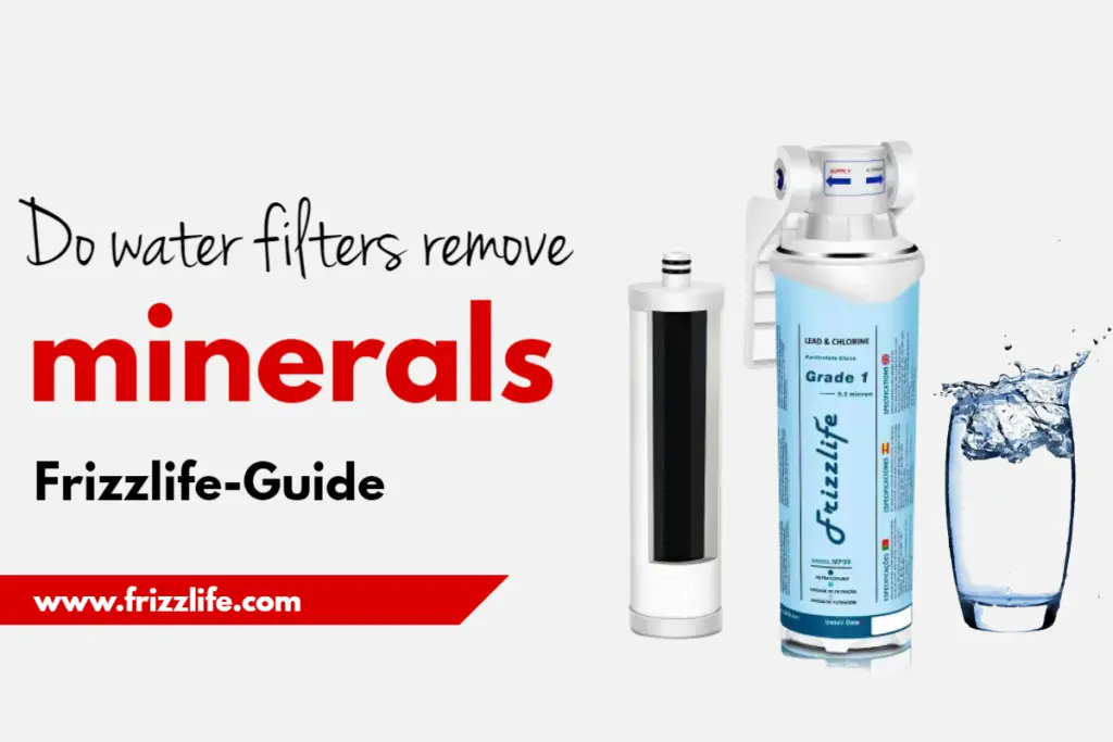 Do Water Filters Filter Out Minerals