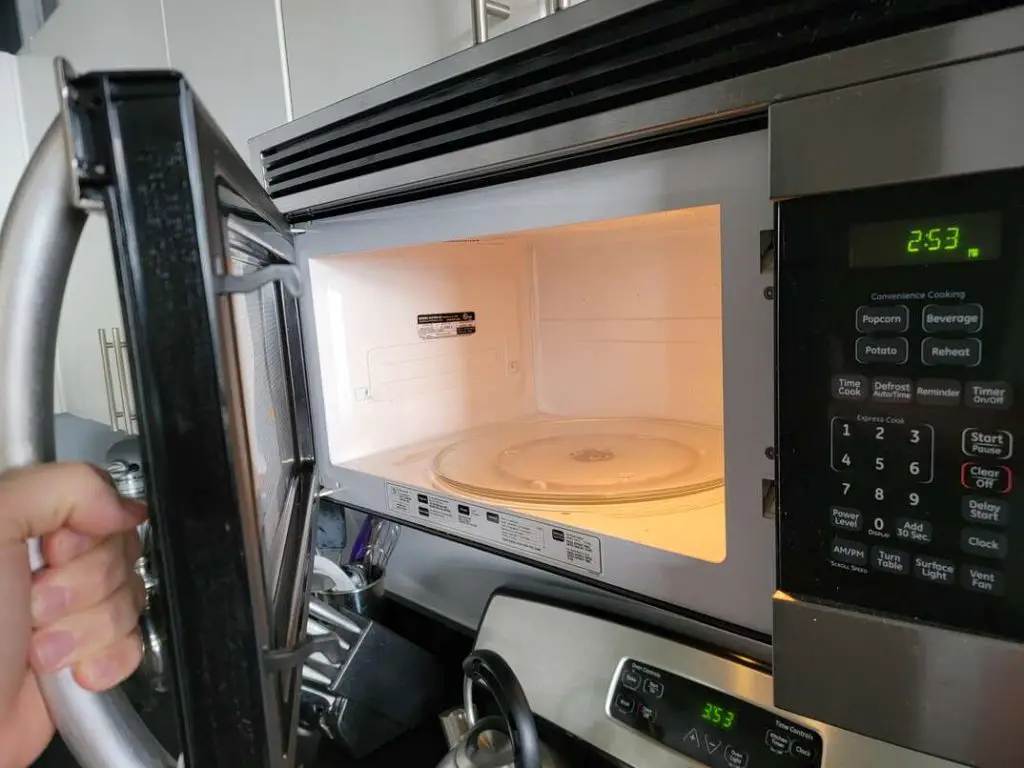 Is a Noisy Microwave Dangerous