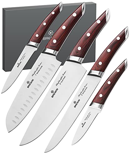 Professional Chef Knife Set With Roll Bag