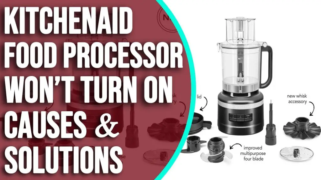 Where is the Reset Button on a Kitchenaid Food Processor